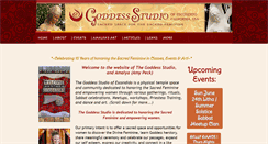 Desktop Screenshot of goddess-studio.com